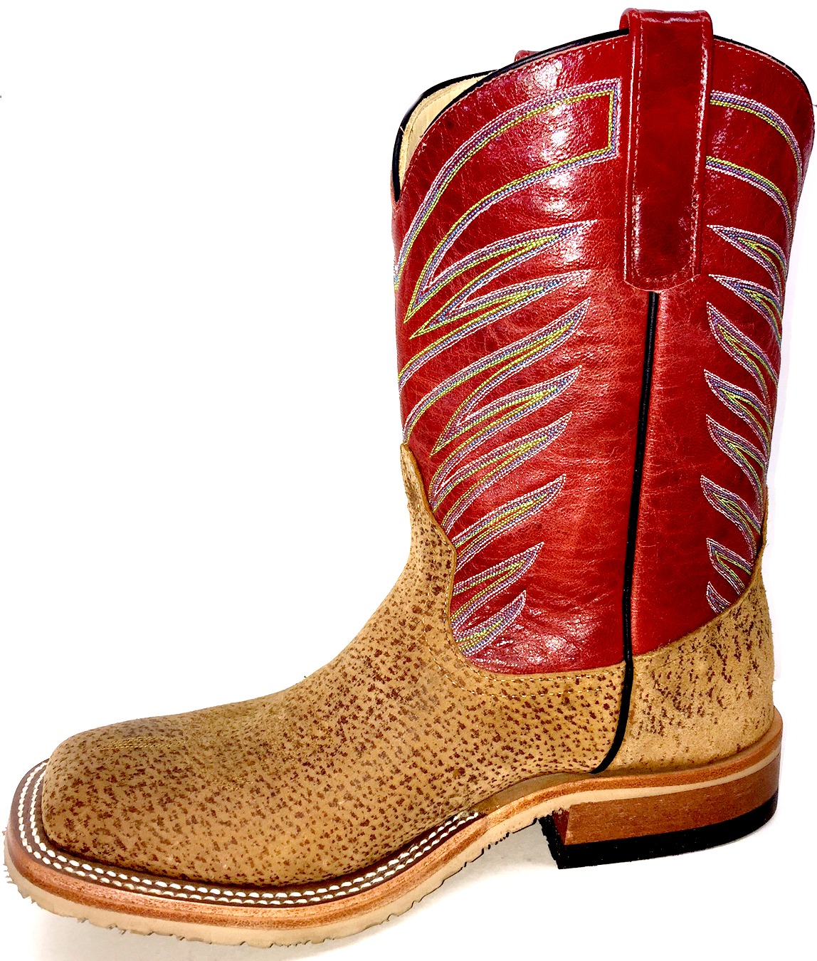 crepe sole western boots
