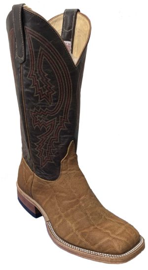 justin elephant skin boots