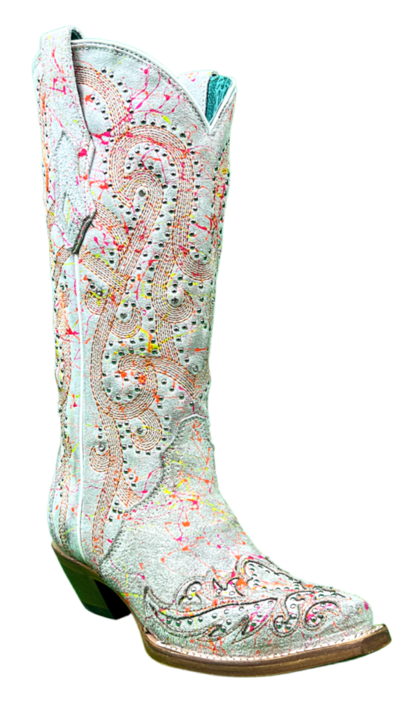Corral Women's Multi Color Glow In The Dark Overlay Boots